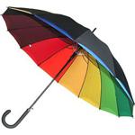 Bright Rainbow - Double Skin Automatic Umbrella