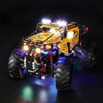 BRIKSMAX Led Lighting Kit for LEGO Technic 4X4 X-treme off-roader,Compatible with LEGO 42099 Building Blocks Model- Not Include the Lego Set