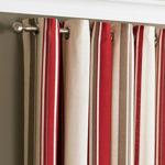 Broadway Raspberry Eyelet Curtains Raspberry