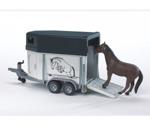 Bruder Horse Trailer + Horse (02028)