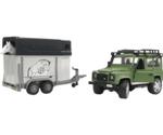 Bruder Land Rover Defender with Horse Trailer (2592)