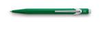 Caran d'Ache 849 Metal Range Ball Pen - Green with Green Cartridge