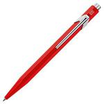 Caran d'Ache 849 Metal Range Ball Pen - Red with Red Cartridge
