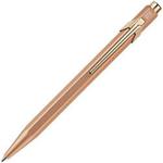 Caran Dache Ballpoint Pen, Brut Rose, with Goliath Blue Medium Cartridge