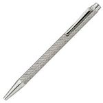 Caran D'ache Ecridor Cubrik Silver Plated Rhodium Coated Ballpoint Pen