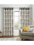 Catherine Lansfield Annika Eyelet Curtains Blush width: 168x183cm(66x72inches),width: 168x229cm(66x90inches)