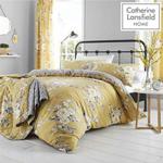 Catherine Lansfield Canterbury Easy Care Single Duvet Set Ochre