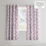 Catherine Lansfield Glamour Princess Easy Care Eyelet Curtains Multi 66x72 Inch