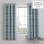 Catherine Lansfield Kelso 66 x 72 Inch Eyelet Curtains Mint