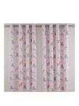 Catherine Lansfield Magical Unicorns Eyelet Curtains Pink
