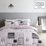 Catherine Lansfield Sleep Dreams Duvet Set pink Single