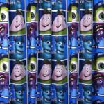 Character World 72-inch Disney Monsters University Curtains, Multi-Color