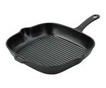 Chasseur Cast Iron Square Grillpan 26 cm Matt Black