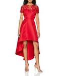 Chi Chi London Women's Chi Oti Dress, Red (Red Red), 8 (Size:UK 8)