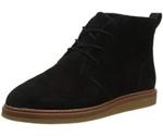 Clarks Dove Roxana black suede