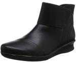 Clarks Hope Track black leather