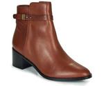 Clarks Poise Freya mahogany leather