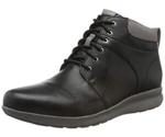 Clarks Un Adorn Walk black leather