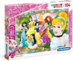 Clementoni Disney Princess 104 pcs - Jewels Puzzle
