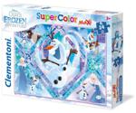 Clementoni Supercolor Maxi 24 - Olaf's Frozen Adventures