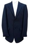 Clermont Direct Freemasons Black Herringbone Wool Jacket 42″ Regular