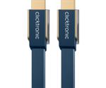 Clicktronic Advanced High Speed HDMI flat cable with Ethernet