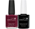 CND Vinylux + Top Coat (2 x 15 ml)