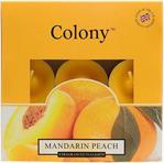 Colony Wax Lyrical Homescents Mandarin Peach Tealights, Box of 9