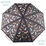 Colour Changing 'Big Kids' Folding Umbrella - Cats & Dogs