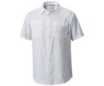 Columbia Men's Utilizer II Solid Short Sleeve Shirt (AO9136) white