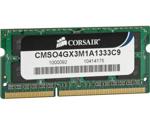 Corsair 4GB SO-DIMM DDR3 PC3-10600 (CMSO4GX3M1A1333C9) CL9