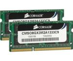 Corsair 8GB Kit SO-DIMM DDR3 PC3-10600 (CMSO8GX3M2A1333C9) CL9