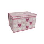 Country Club Jumbo Storage Chest, Blush Hearts