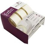 Crafter's Companion Low Tack Tape for Paper and Card Crafting Projects-Pack of 3, White, One Size