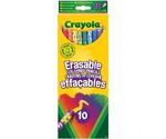 Crayola 10 Erasable Pencils