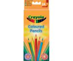 Crayola 24 Coloured Pencils (3624)