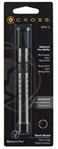 Cross Ballpoint Pen Refill, Pack of 2, Broad, Black