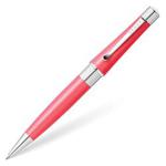 Cross Beverly Coral Pearlescent Lacquer Ballpoint Pen with Polished Chrome Appointments