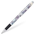 CROSS Botanica Purple Orchid Rolling Ball Pen with Polished Chrome Appointments incl. Premium Gift Box - Refillable Rollerball Pen