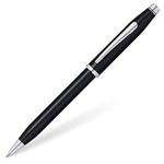 CROSS Century II Black Lacquer - Rhodium-Plated Ballpoint Pen incl. Luxury Gift Box - Refillable Medium Ballpen