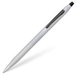 Cross Classic Century Brushed Chrome Ballpoint Pen with Polished Black PVD Appointments