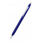 Cross Classic Century Translucent Blue Lacquer Ballpoint Pen Black Ink