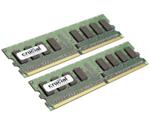 Crucial 2GB Kit DDR2 PC2-5300 (CT2KIT12864AA667) CL5