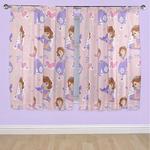 Disney 72-inch Sofia The First Academy Curtains, Multi-Colour