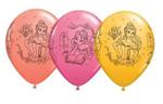 Disney Belle Beauty & The Beast 11″ Qualatex Latex Balloons (Assorted Colours, 5 Pack)