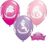 Disney Princess Happy Birthday 11″ Qualatex Latex Balloons x 5