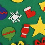 DIY Felt Christmas Tree with 30Pcs Ornaments, Xmas Gifts for Kids New Year M5K1