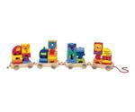 Djeco Pull Along Train With Building Blocks