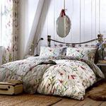 Dreams & Drapes - Celine - Easy Care Duvet Cover Set - Single, Multicolour (Red,Green & Blue)