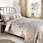 Dreams & Drapes - Dionne - Easy Care Duvet Cover Set - Super-King, Natural Pink